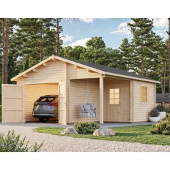Roger 21,9 m2 med Slagport
