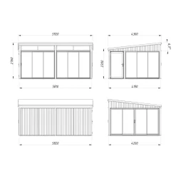 Saga 24,5 m² (inv. 23,3 m²) Slide