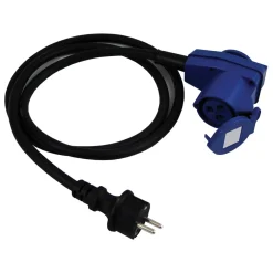 Schuko-hane till CEE-hona Vinklad 1,5 m