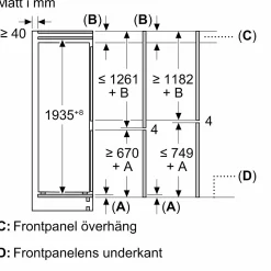 Serie 2 KBN96NSE0 XXL med Två Kylsystem För Optimal Nedkylning