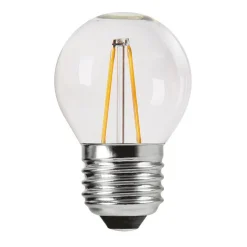 Shine Filament Klot Clear E27 2,5 W