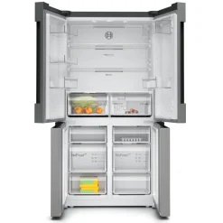 Side by Side Serie 4 KFN96VPEA French Door Silver