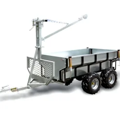 Skogs- och timmervagn ATV Metalcraft 179-1-1