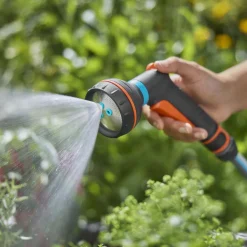 Slangbox XL 35 m Turkos Med Vattenspridare & Sprinklerpistol