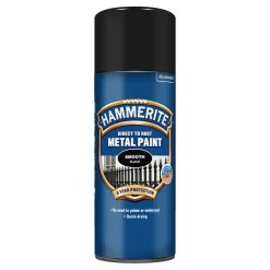 Slätlack Svart Spray 400ml