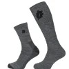 Socka + Linersocka Merinoull Grå