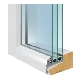 Solid Aluminium 3-glas