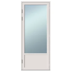 Solid Aluminium 3-glas