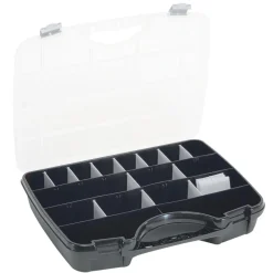 Sortimentbox A47 Svart/silver Raaco 918588