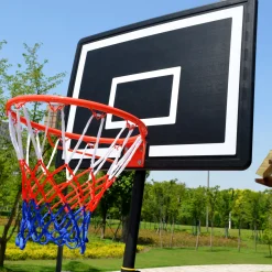 Splash med Hjul & Justerbar Basketkorg 1,60-2,10m