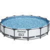 Steel Pro Max Ø4,3m Stålramspool Ovanmark med Filterpump