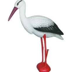 Stork 78 cm för Trädgårdsdekoration och Jakt