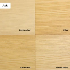 Sättsteg Obehandlad Ask