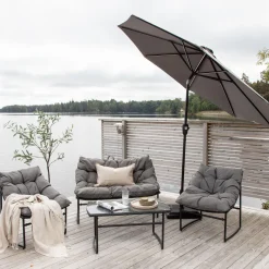 Sudan med LED-belysning och Tilt