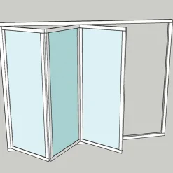 Sunroom s75 3-Glas 3-Delad
