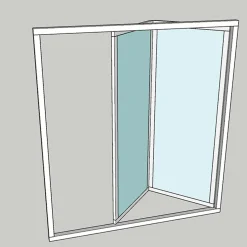 Sunroom s75 3-Glas 2-Delad