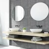 SunStone Svart Mosaic 3x15 cm