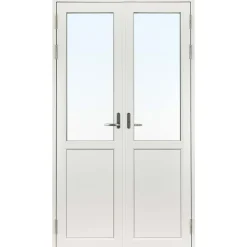 Svanenmärkt Aluminiumbeklätt Trä 3-Glas