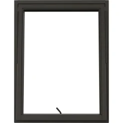 Svanenmärkt NTech 3-Glas Aluminium BlackLine Svart