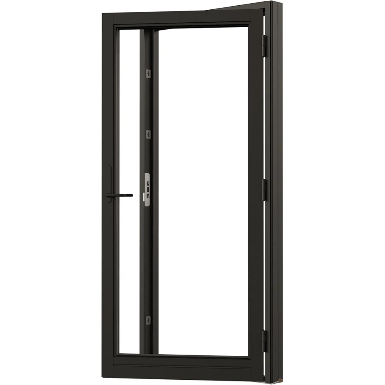 Svanenmärkt NTech Helglasad Aluminium BlackLine Svart
