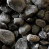 Svart Pebbles 25-40 mm, 1000 kg Säck