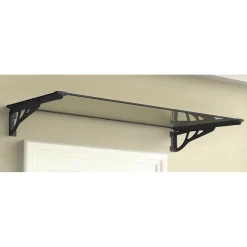 Svart Aluminium Polykarbonat 120x90 cm