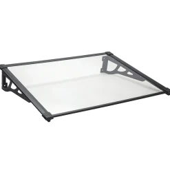 Svart Aluminium Polykarbonat 120x90 cm