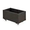 Svart för Utomhusbruk på Hjul 48x88x47 cm