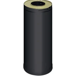 Svart 500 mm för Stålskorsten