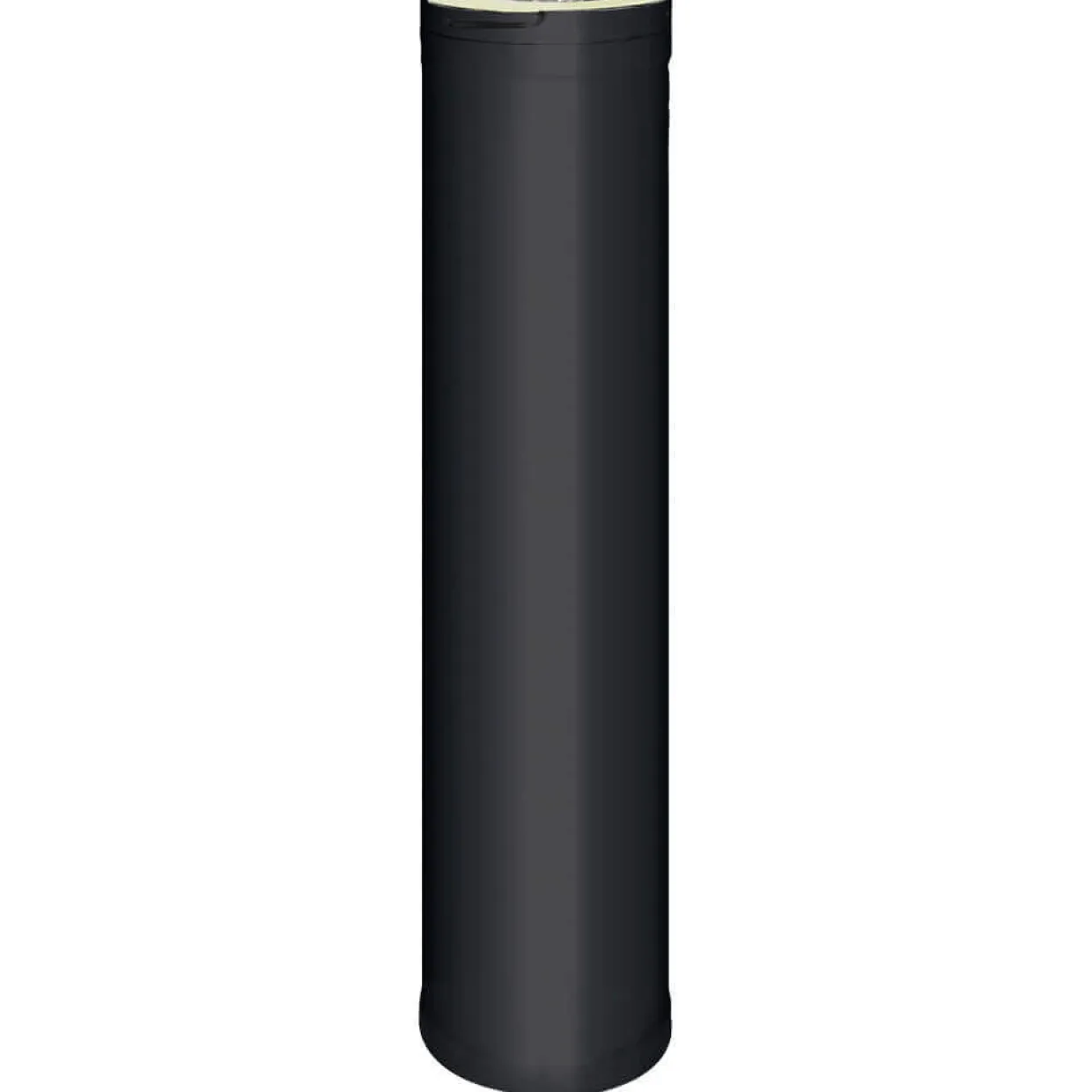 Svart 1000 mm för Stålskorsten