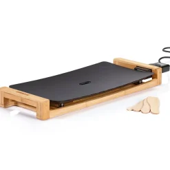 Table Chef Pure Black Bamboo 50x25 cm