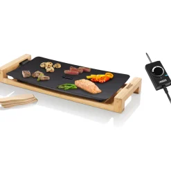 Table Chef Pure Black Bamboo 50x25 cm