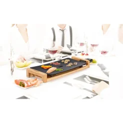 Table Chef Pure Black Bamboo 50x25 cm