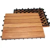 Teak Deltaplattan 30x30 Typ A Vänster