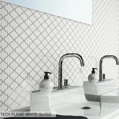 Tech Flame Vit Blank 28,5x30,5 cm