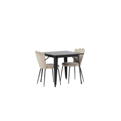 Tempe med 2 Limhamn Light Stolar
