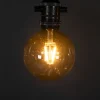 till Partyslinga Startset E27 10st LED-lampor Amber Rökfärgade
