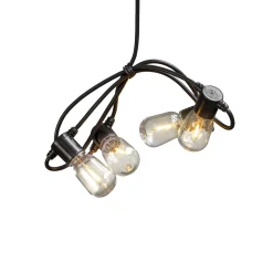 till Partyslinga Startset E27 20st LED-lampor Amber