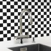Titan Mix Svart/Vit Blank 5x5 cm