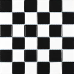 Titan Mix Svart/Vit Matt 5x5 cm