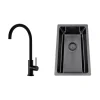 Titan 230 X med Köksblandare Steel Equip Shadow