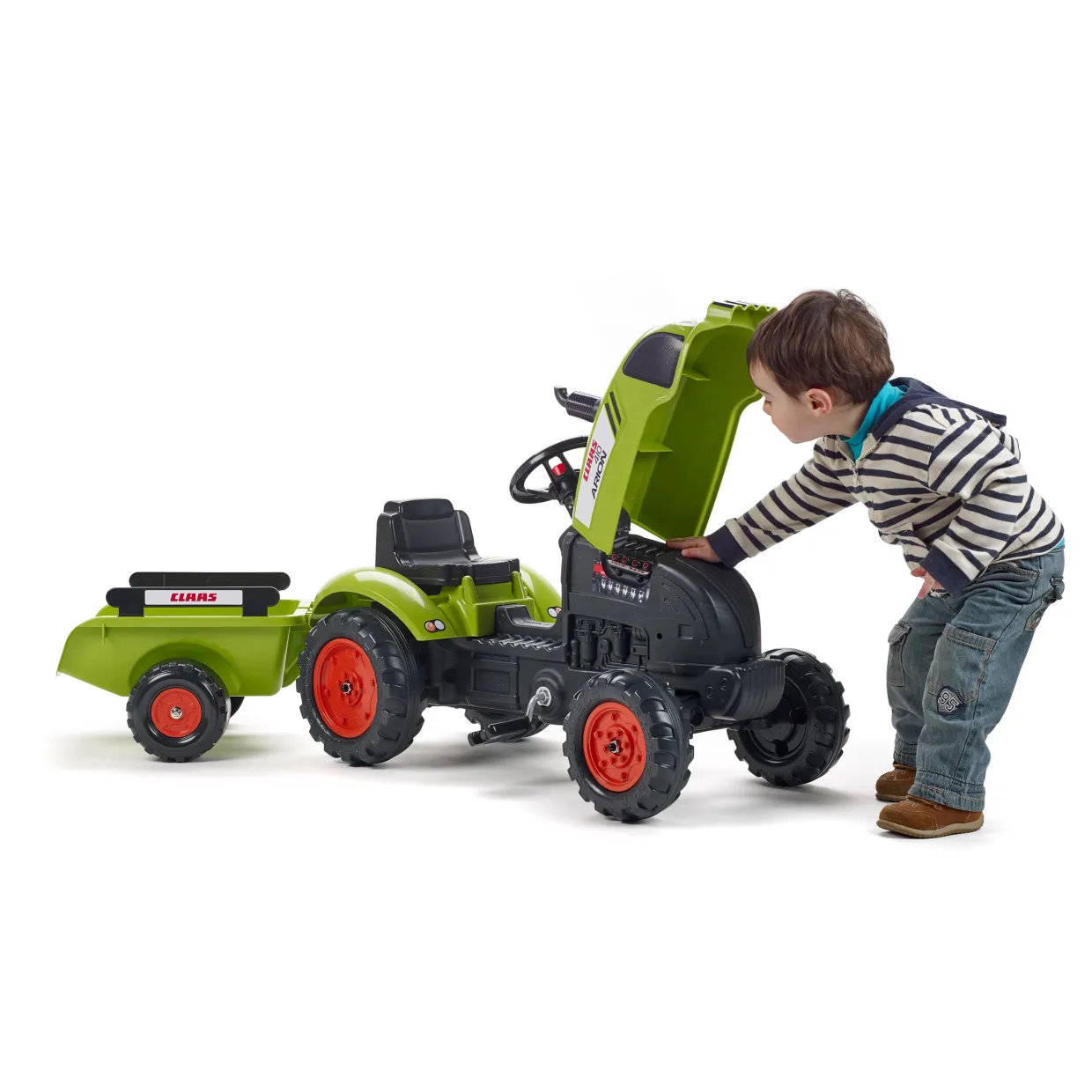 Traktor med vagn Claas 808-052