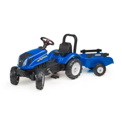 Traktor med vagn New Holland 808-070