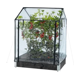 Transparent Plast, Passar till Odlingskrage - 80x120cm, Höjd 110/130 cm