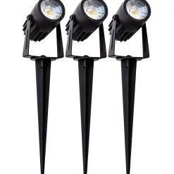 Trädgårdsbelysning 3-Pack Set Inkl Trafo. 5M Kabel Djurö