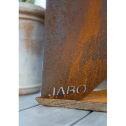 Triangel Inkl Fat Corten 64x64x54 cm