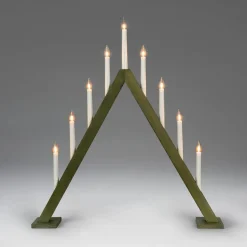 3940 Träljusstake 9 Ljus