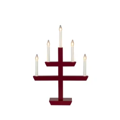 2572 Träljusstake 5 Ljus