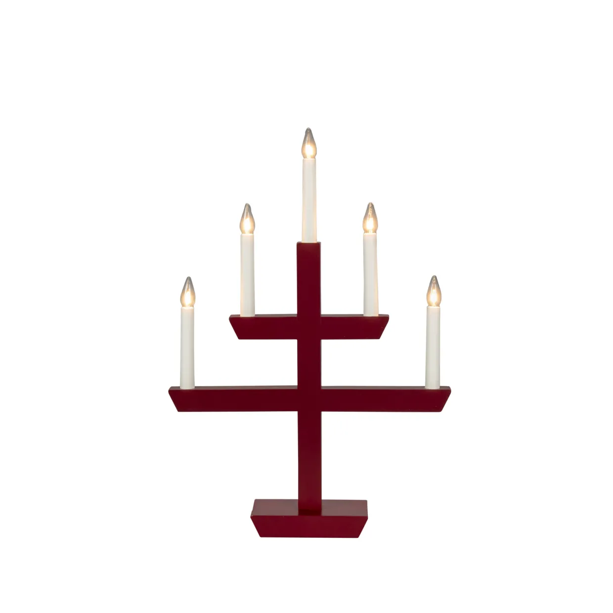 2572 Träljusstake 5 Ljus