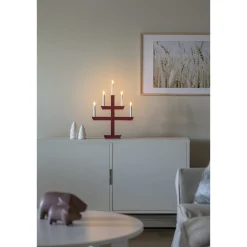 2572 Träljusstake 5 Ljus